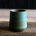 Ceramic Cup Vintage Coarse Pottery Restaurant Kiln Coffee Cups Household Drinking Large Water Cup Japanese Simple Gradient Mugs